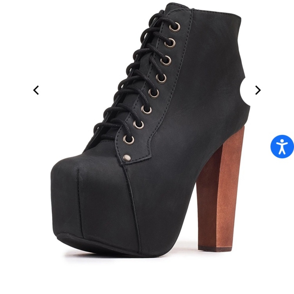 Women’s Platform boots.  Jeffery Campbell’s Lita!